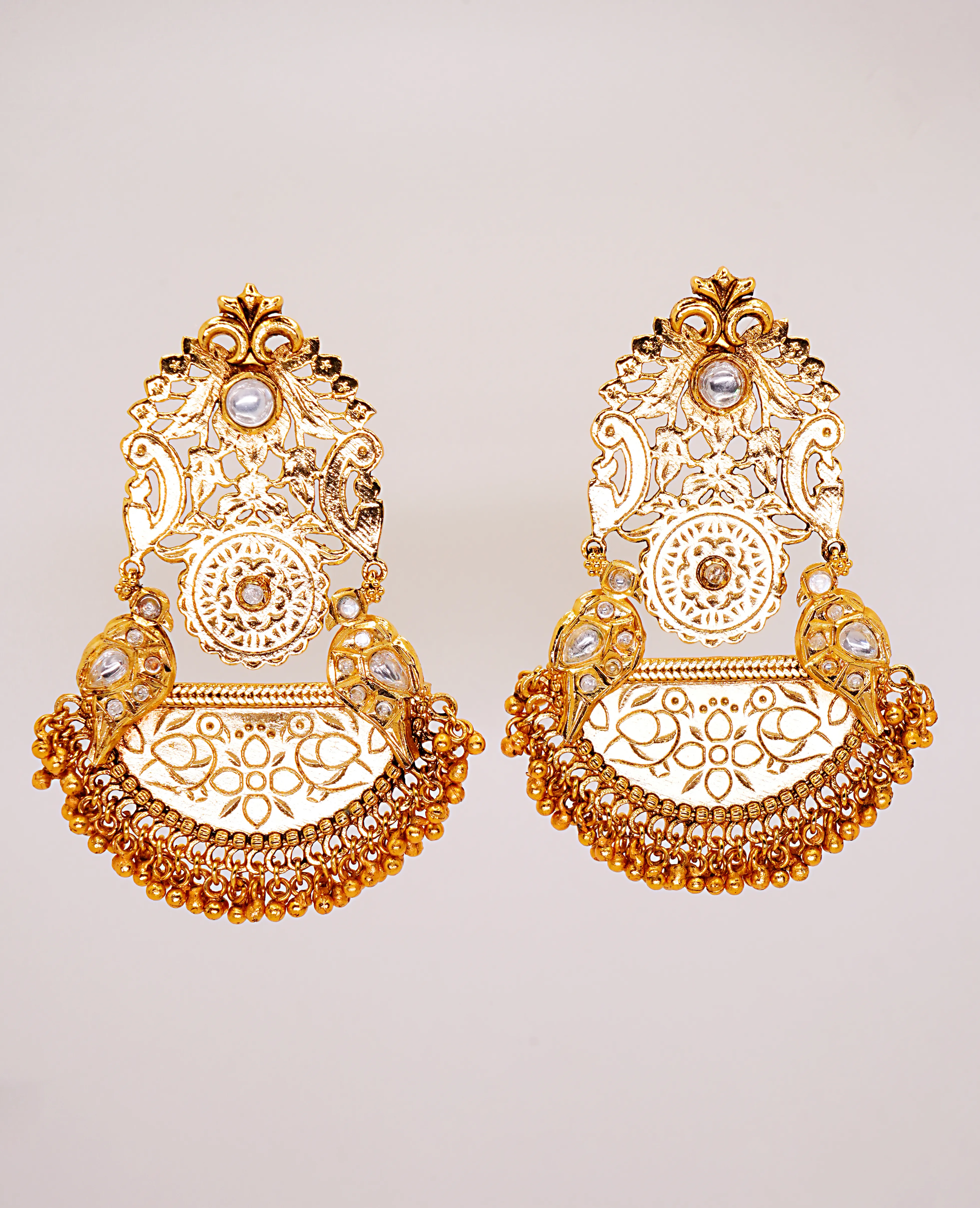Gram Chandelier Earrings – Rich & Unique Traditional Style