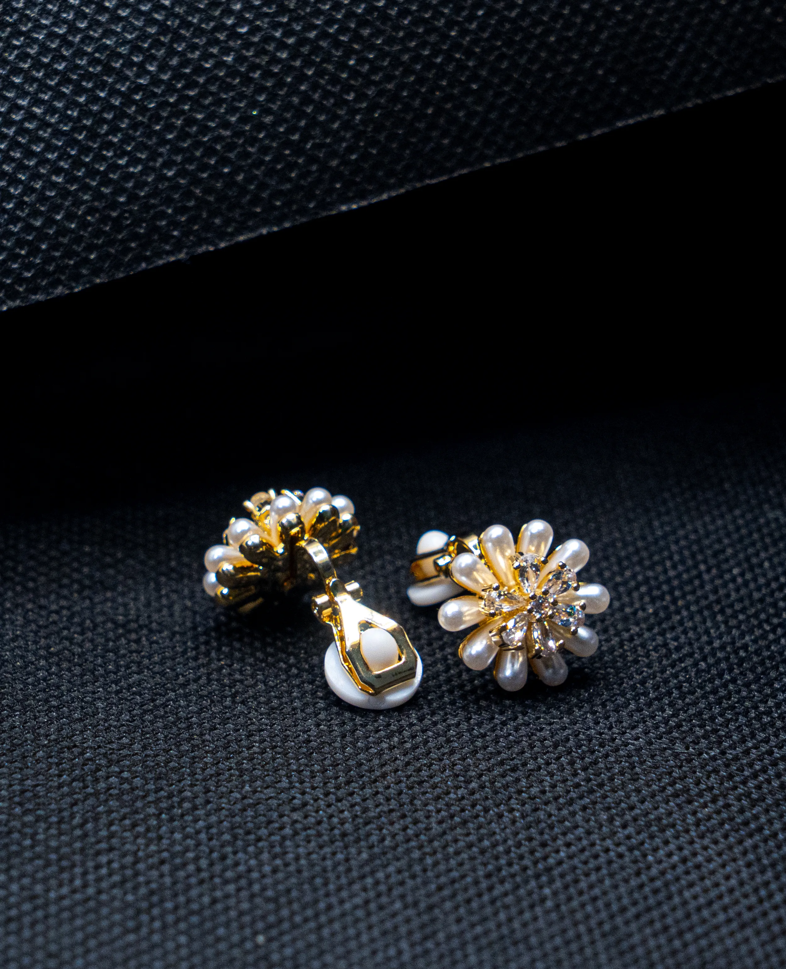 AD & Freshwater Pearl Clip-On Tops (No Piercing Needed)