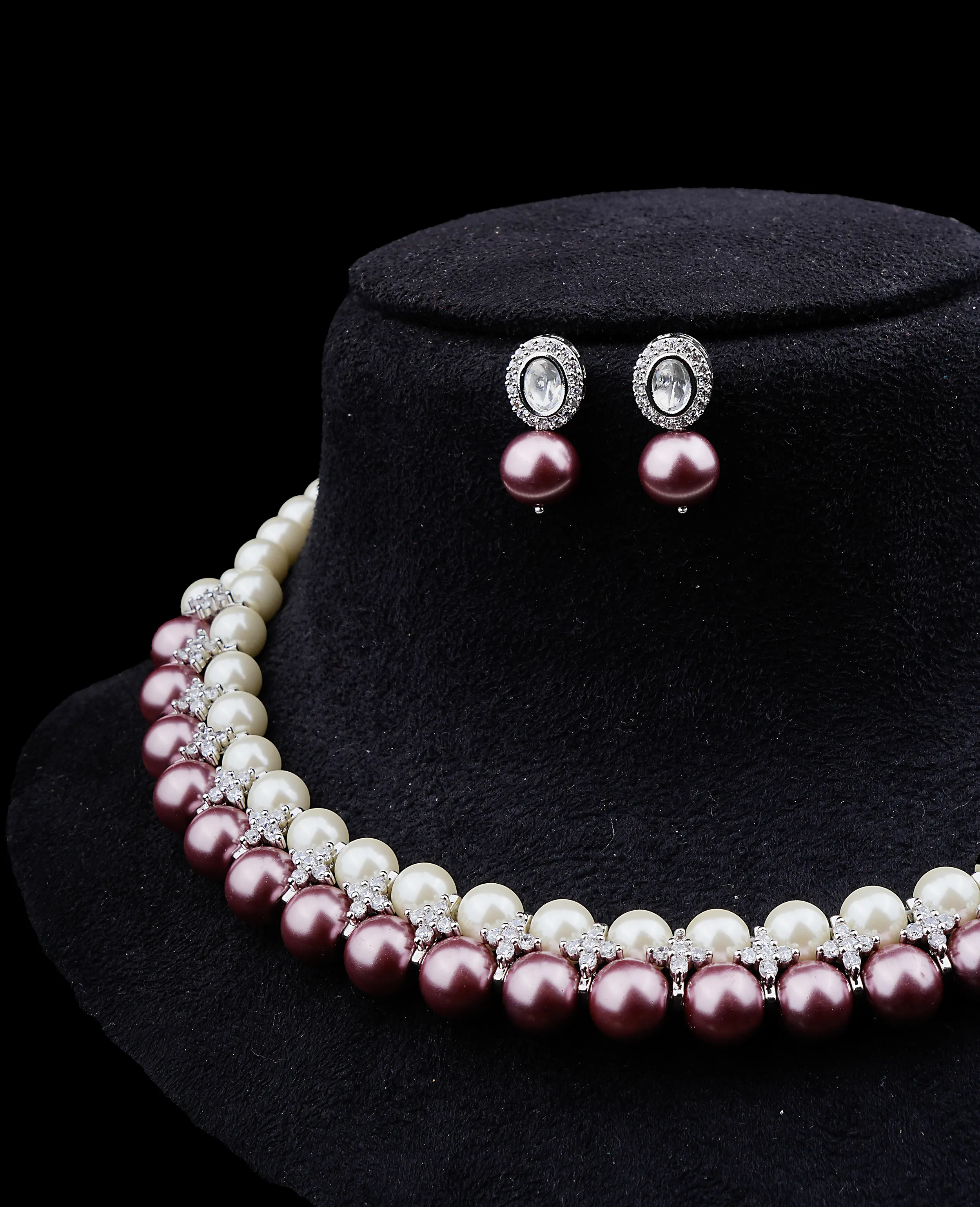 Pearl Necklace Set
