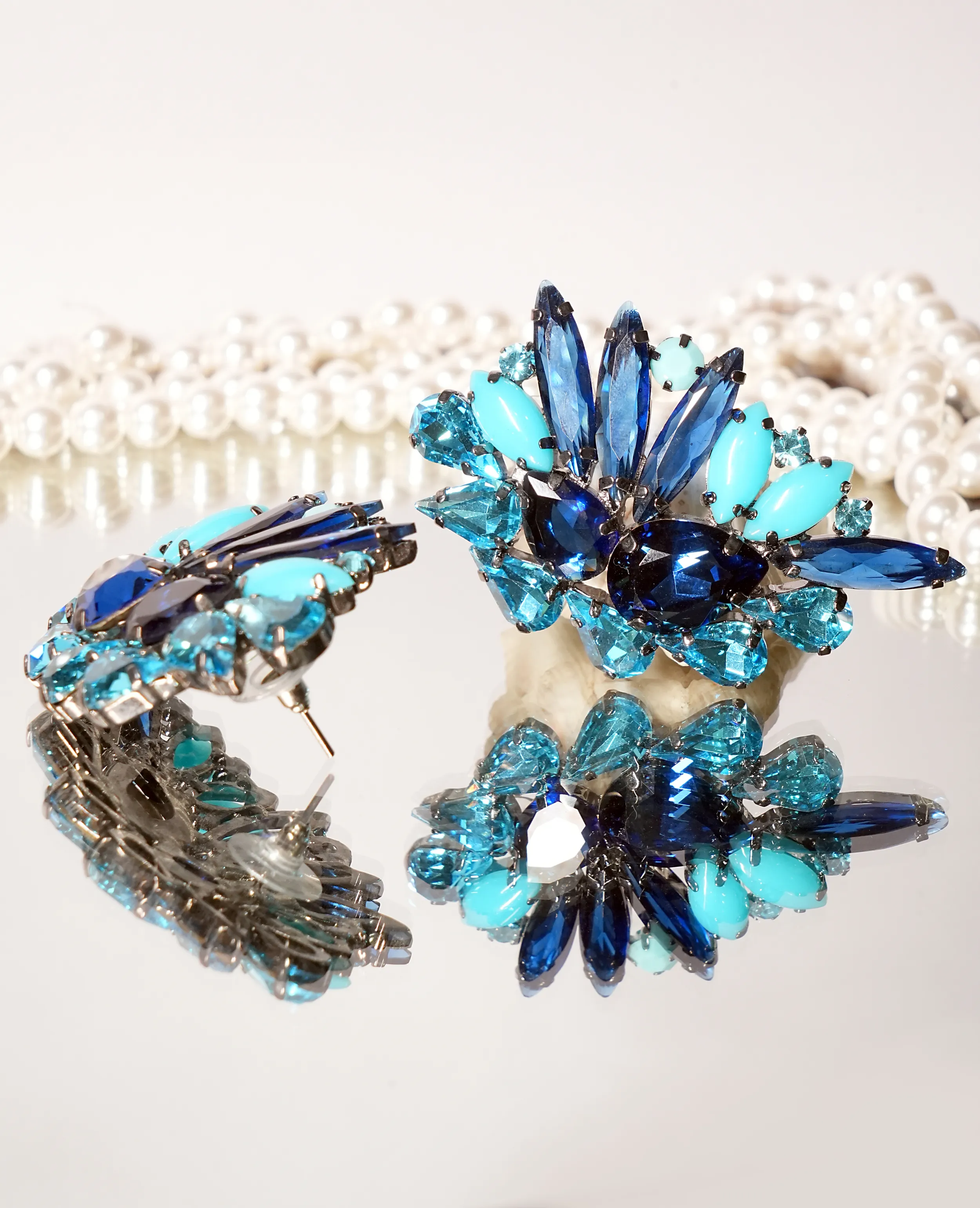 Korean Earring - Violet