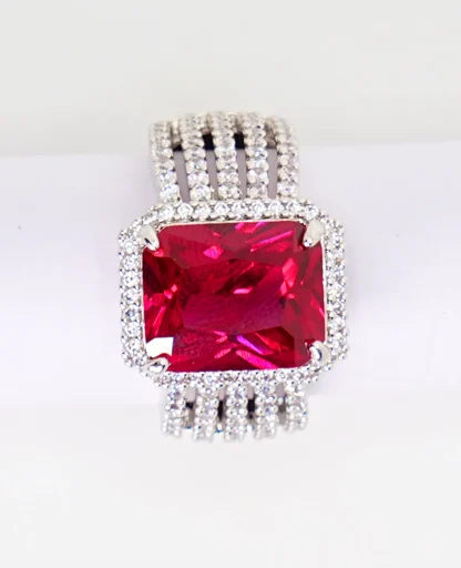 AD Finger Ring - Ruby