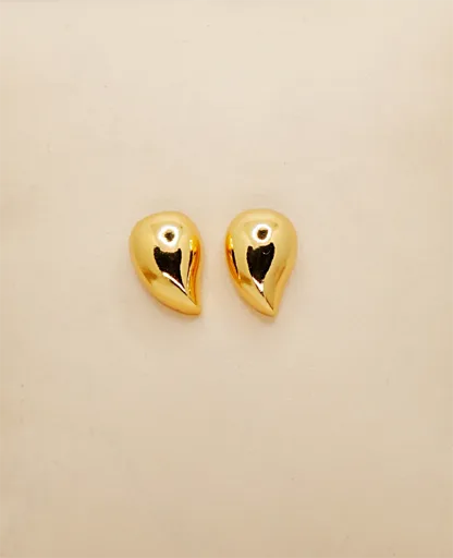Classic Gold-Plated Studs - Effortless Elegance