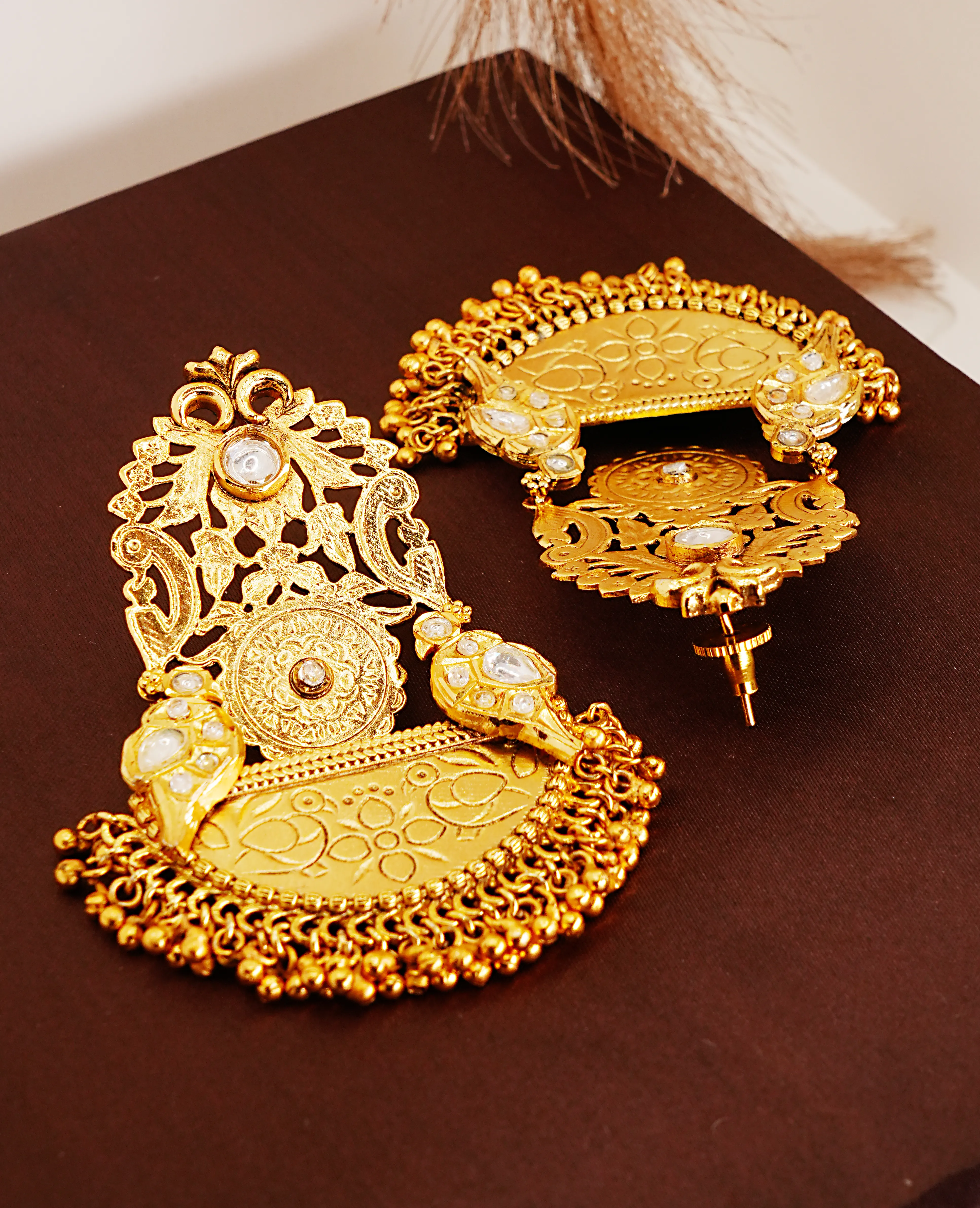 Gram Chandelier Earrings – Rich & Unique Traditional Style