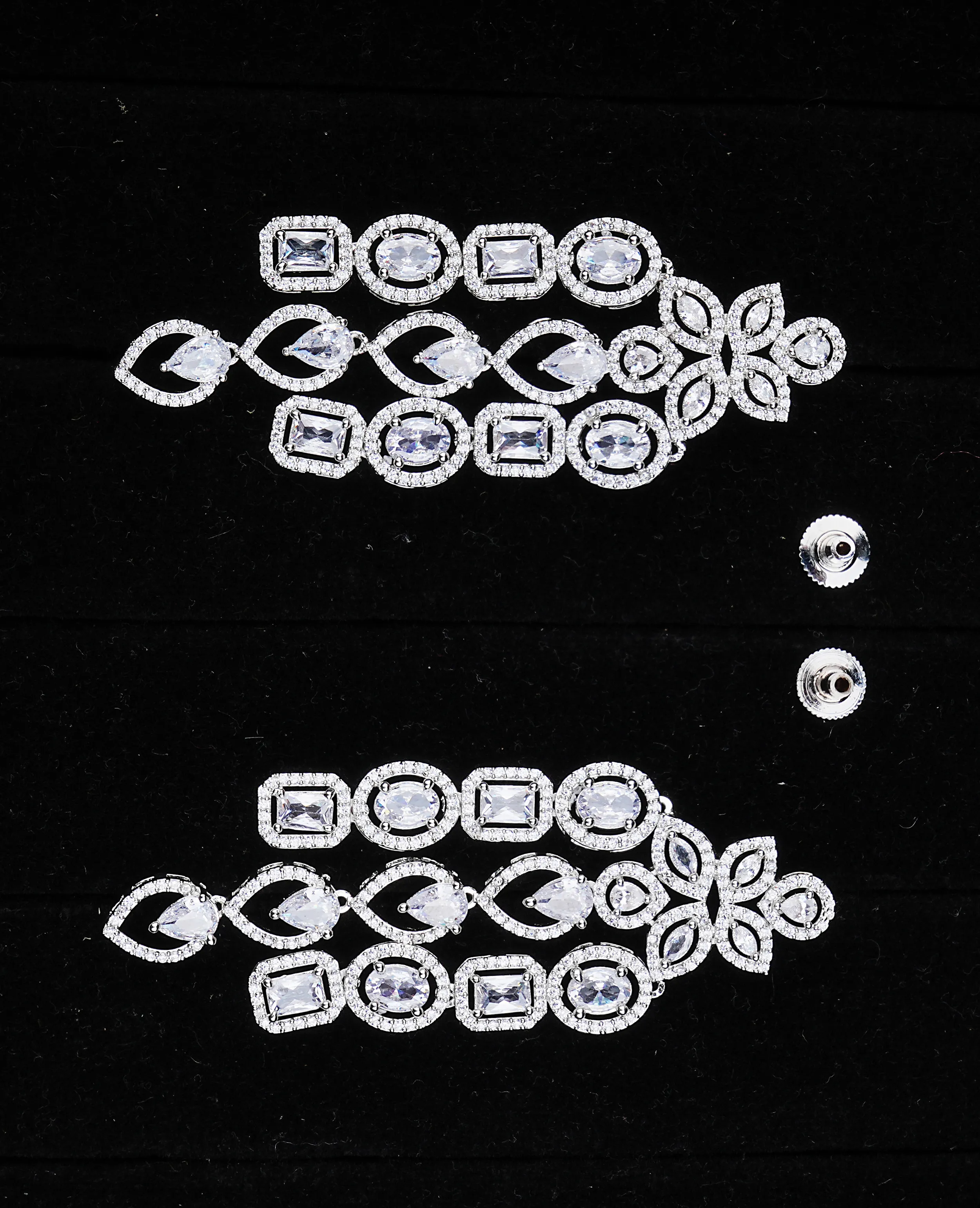 AD Three-Line Necklace - Rich & Glamorous