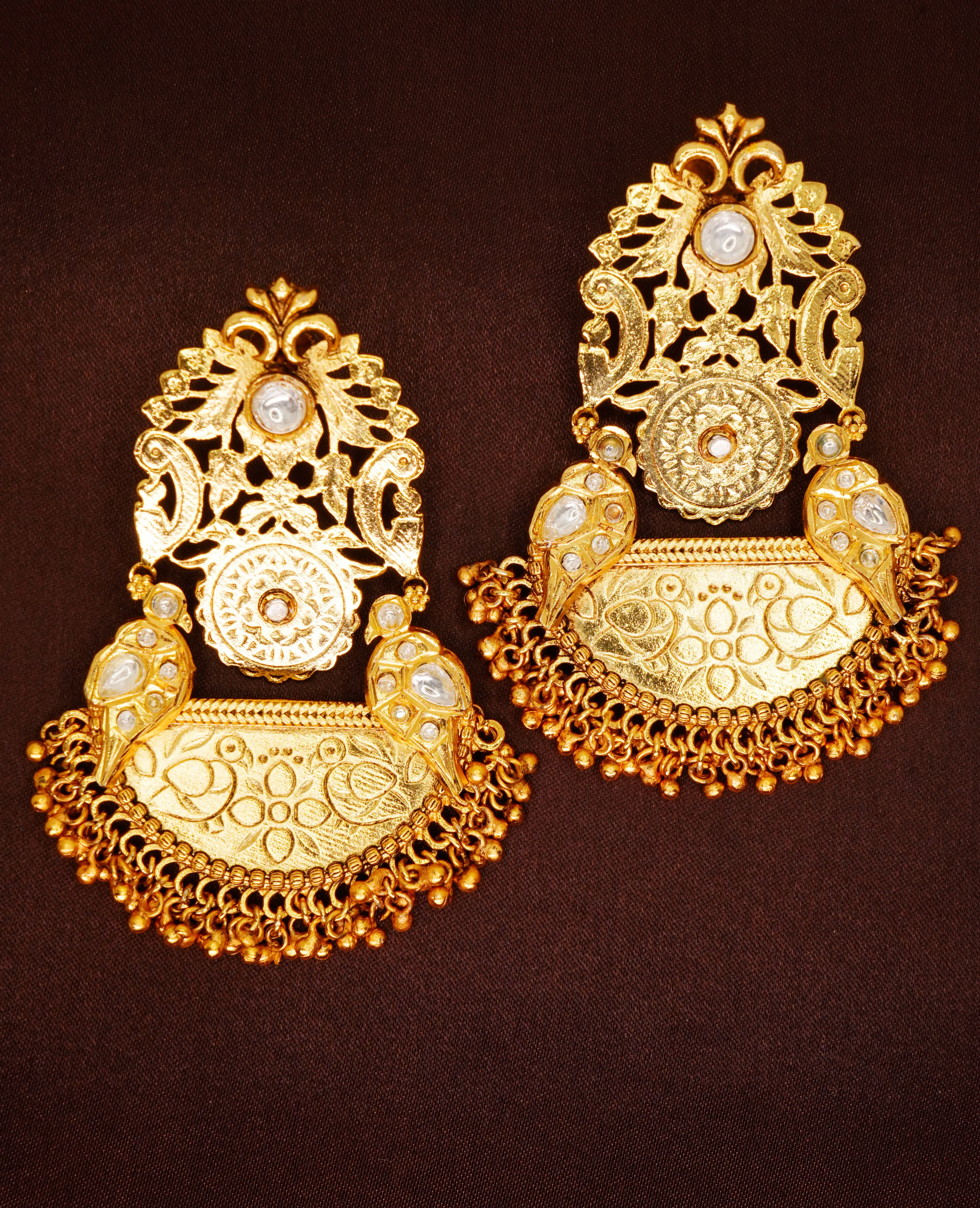 Gram Chandelier Earrings – Rich & Unique Traditional Style