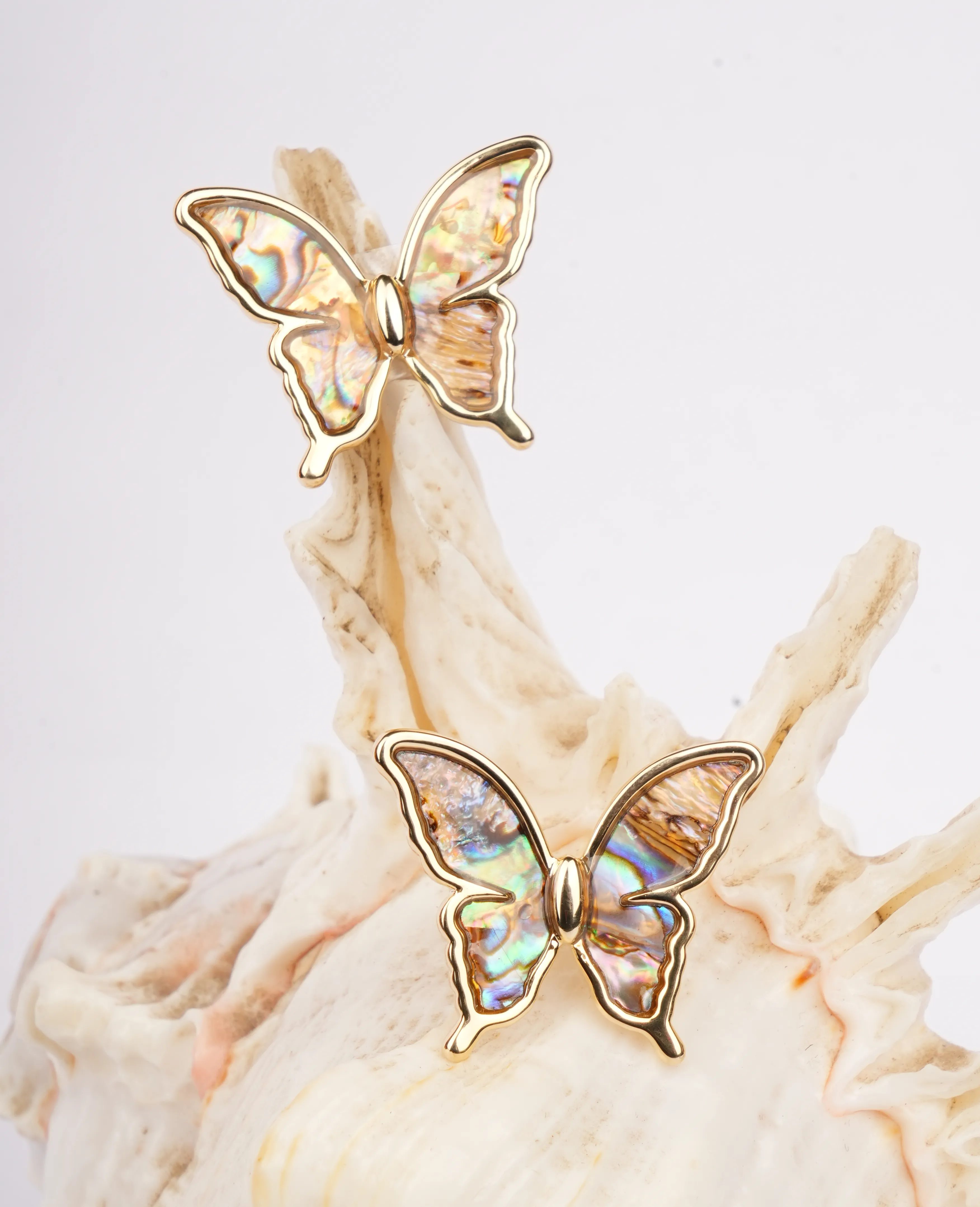 Colorful Urban Butterfly Earrings