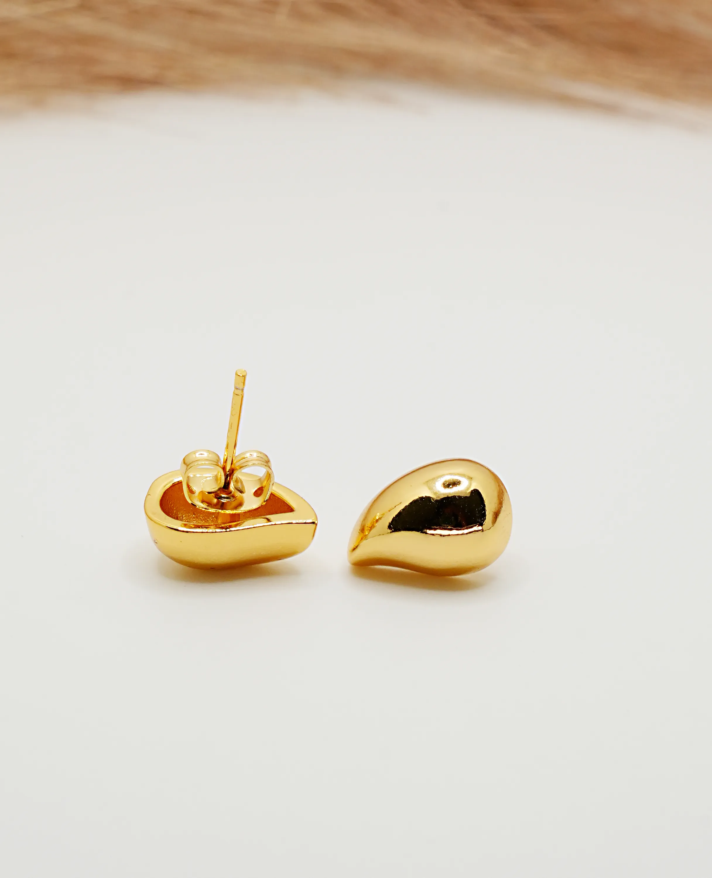 Classic Gold-Plated Studs - Effortless Elegance