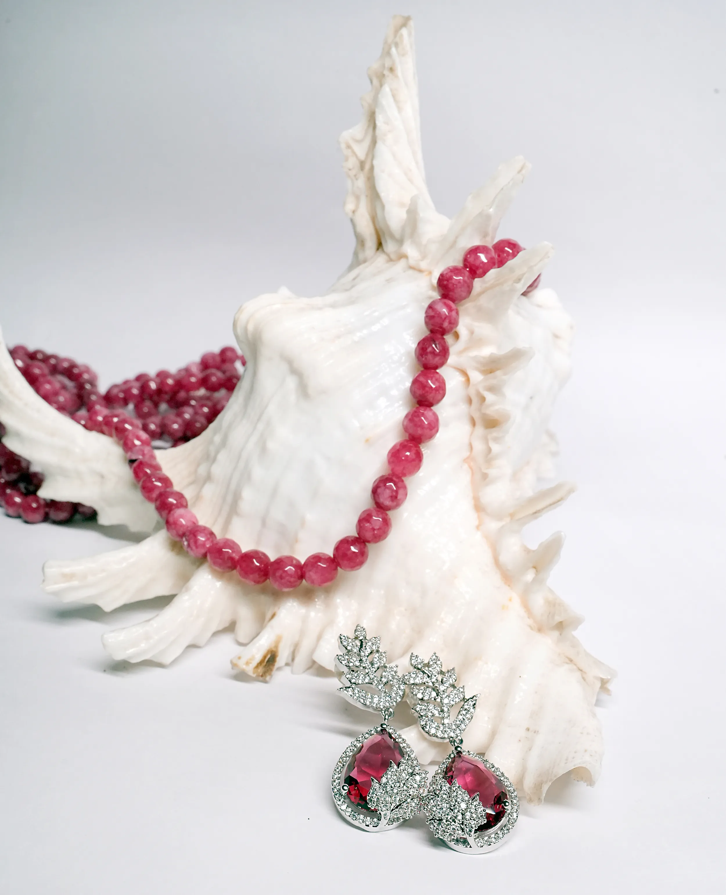 Ruby Glow AD Earrings – Ruby for the Bold and Passionate