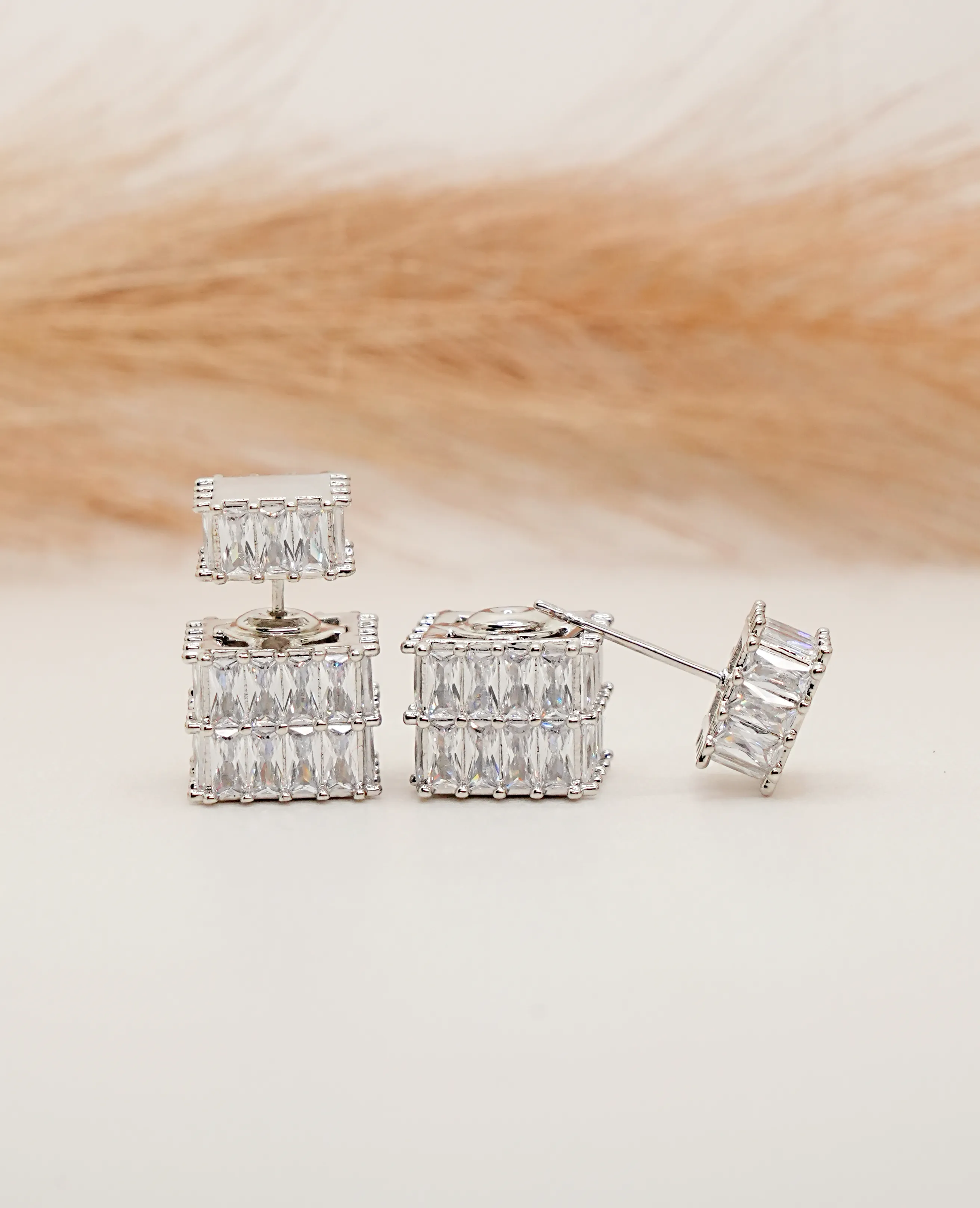 Designer Knob Classic Earring - Transformable Elegance by Sinma