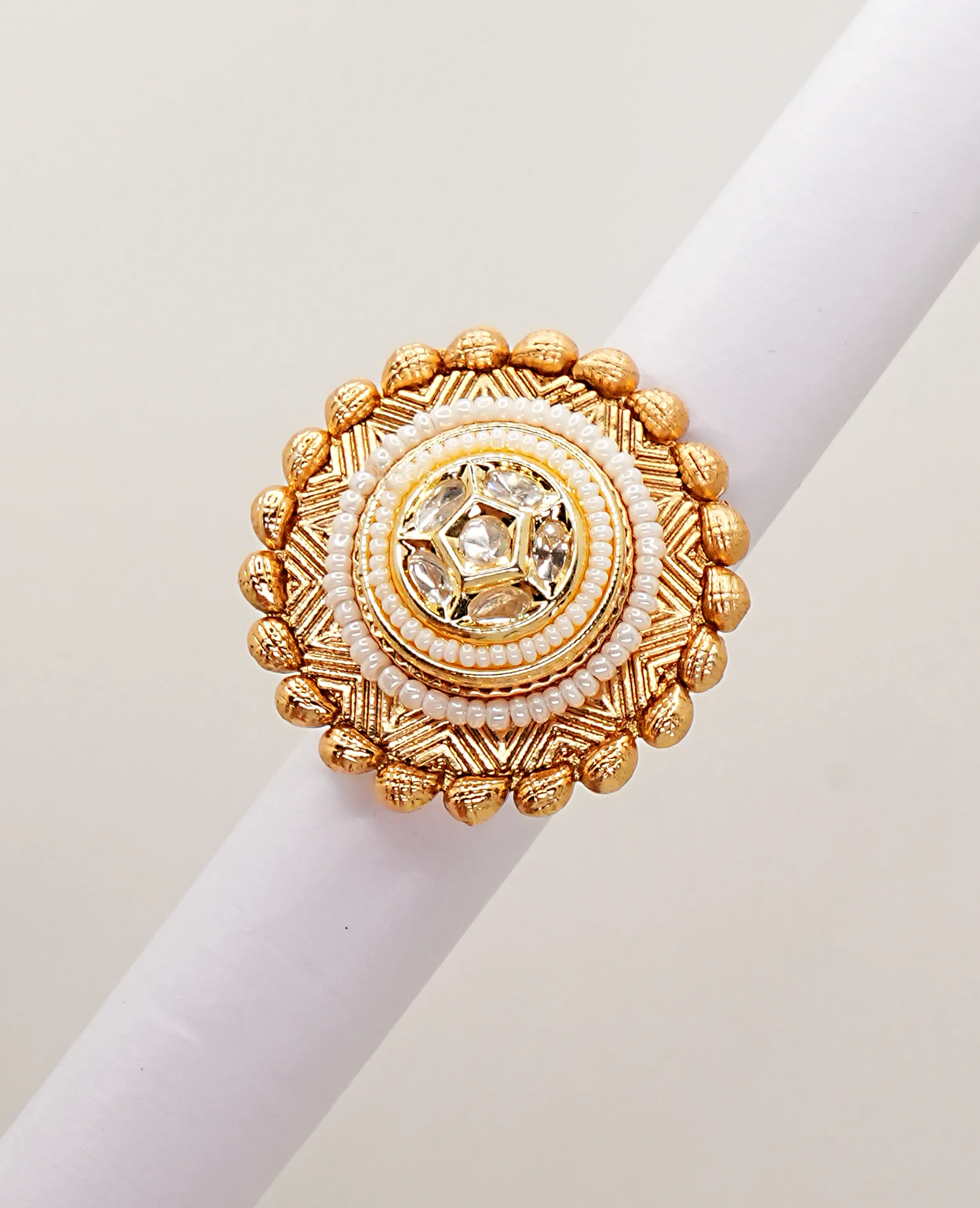Kundan Ring - A Touch of Royalty